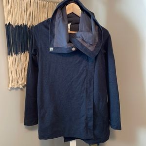 Lululemon Savasana Jacket/Wrap, Navy blue, Size 2